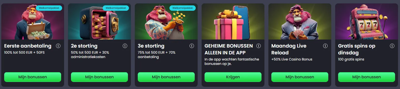 Tip Top welkomstbonus